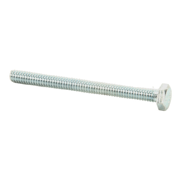 A fully threaded hex head bolt measuring 1/4-20 x 3 inches.