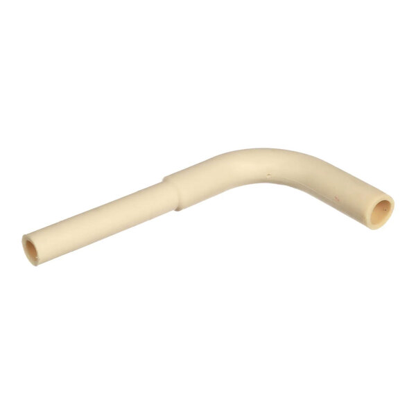 A beige plastic reservoir hose with a bent shape, designed for use in Hoshizaki equipment.