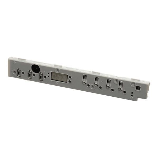 A rectangular Electrolux Professional user interface board with various button slots and a small digital display.