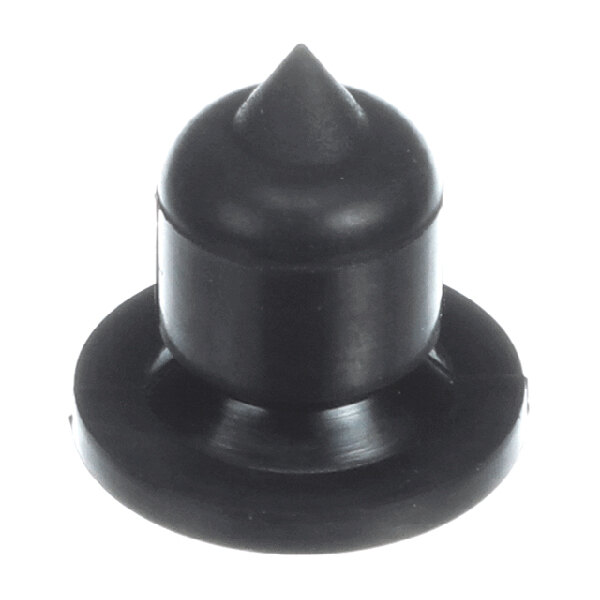 A black rubber faucet diaphragm for a JoeTap nitro coffee system.