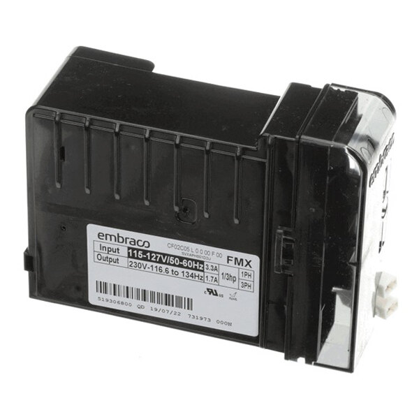 A black JoeTap JT-12779 inverter for 120V drop-in applications.