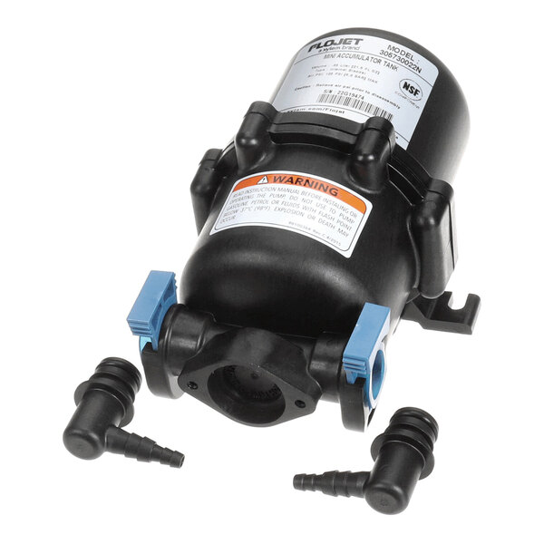 An FBD 12-0316-0007 expansion tank with two hose fittings.