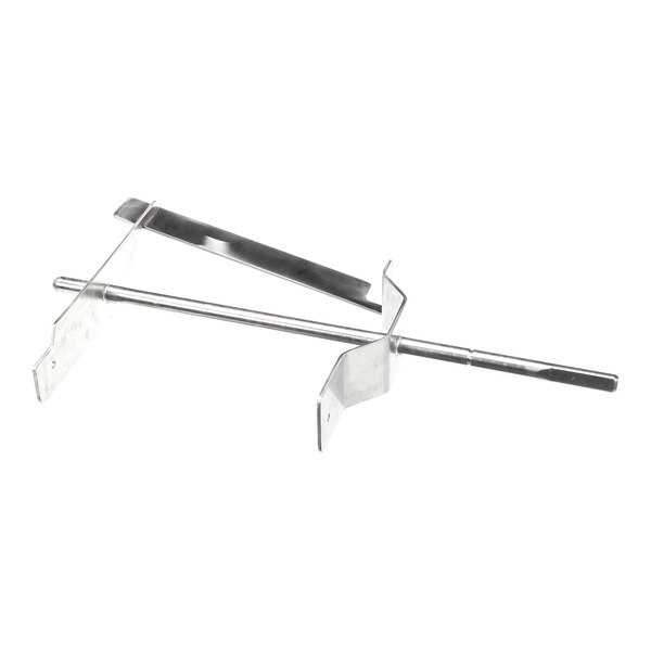 A large metal beater bar frame for a Frosty Factory machine.