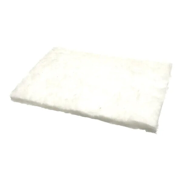 A rectangular white pad made of thermo wool material.