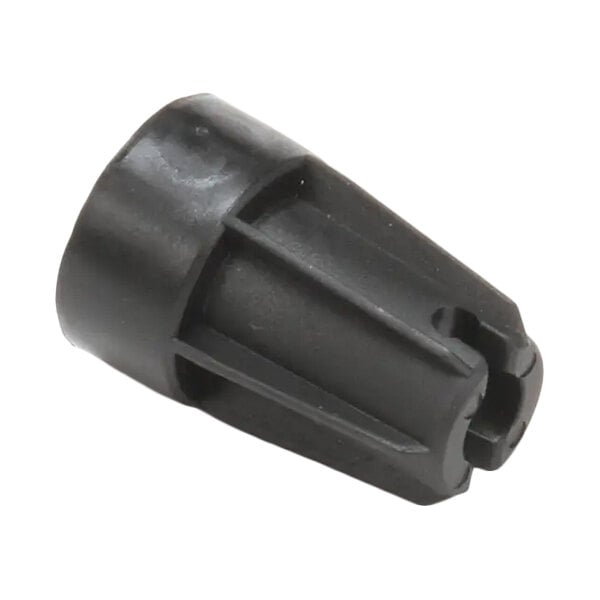 A black plastic coupling part for Dynamic Mixers, model 2846 Minipro.