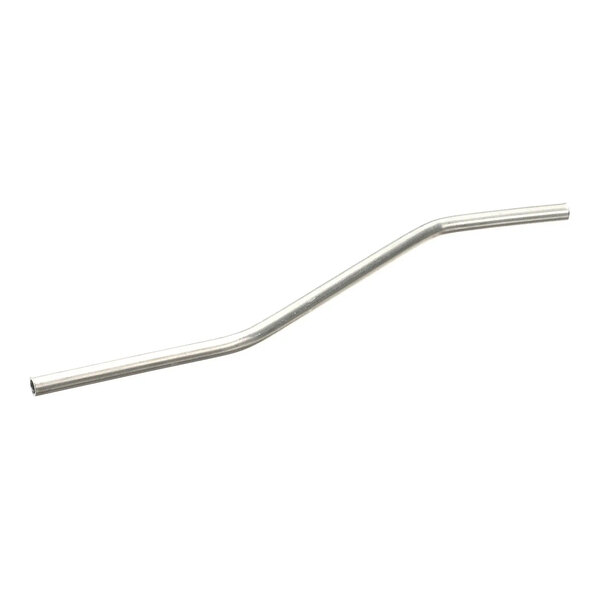 A metal burner tube for a gas line, typically used as a replacement part in kitchen equipment.