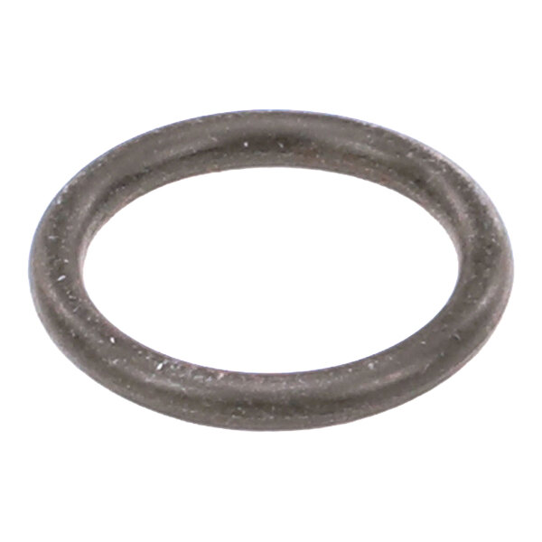 An industrial rubber O-ring.
