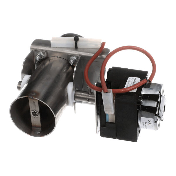 A metal and plastic vent motor assembly for an industrial or commercial appliance.