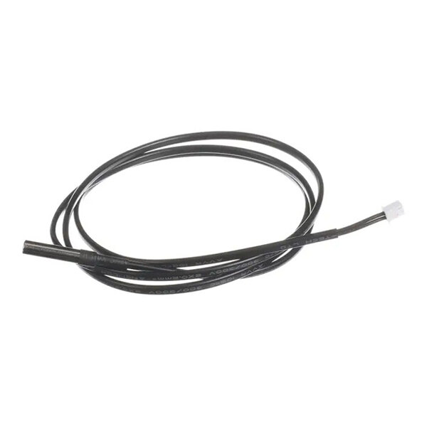 A black heat sensor cable with a connector on one end.