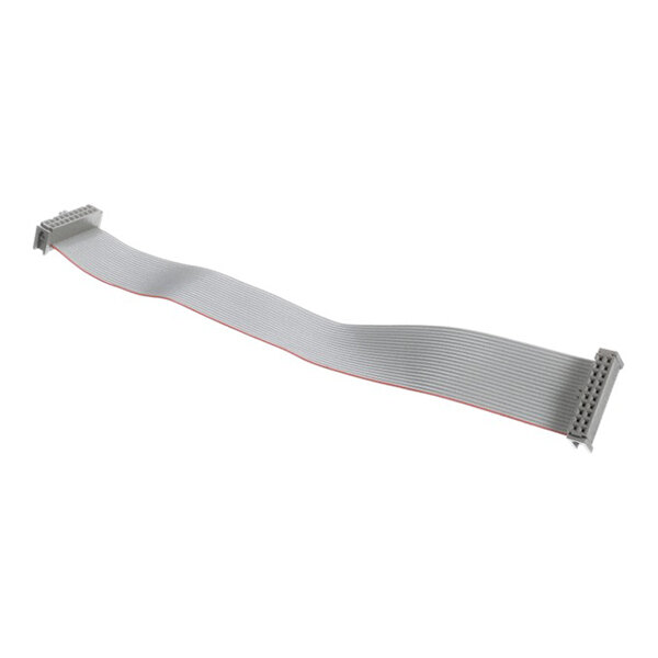 A flat ribbon cable with connectors on both ends, typically used for connecting an LCD to a controller.