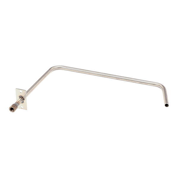 A metal water tube with a mounting plate, designed for use in Giorik Evo SB models.