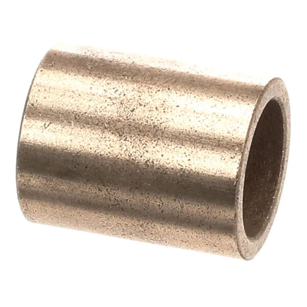 A cylindrical metal bearing for an upper extruding head.