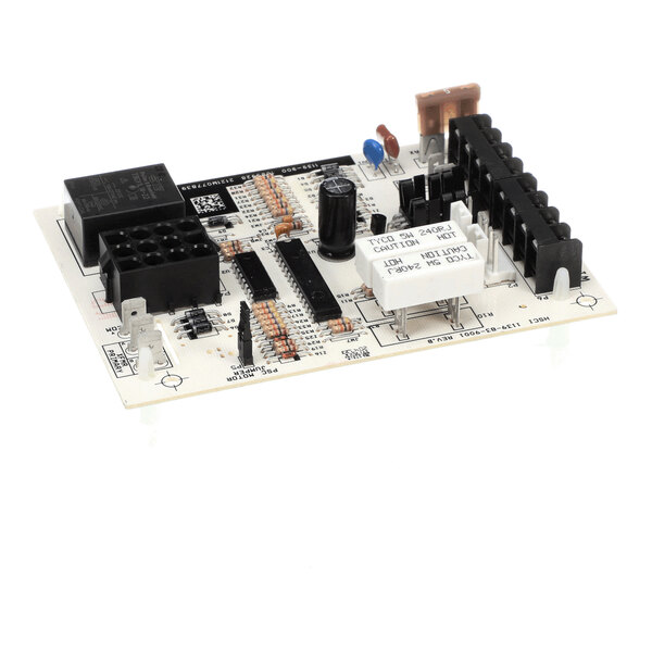 A control fan timer circuit board for HVAC systems.