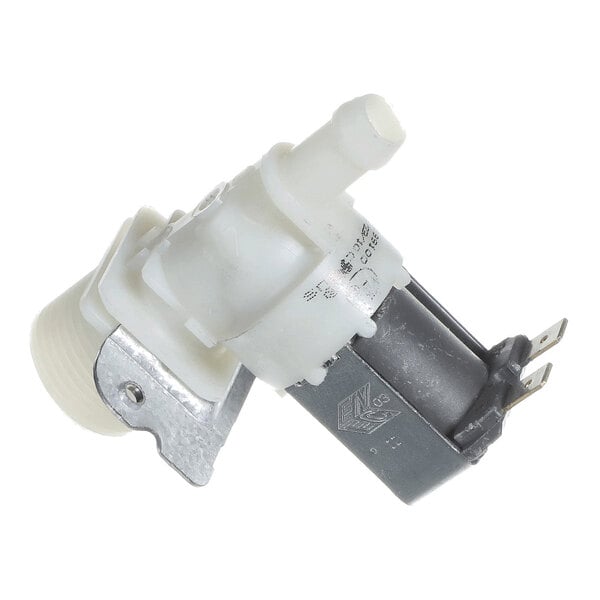 A Lamber 300025 simple solenoid valve used for controlling the flow of liquids or gases.