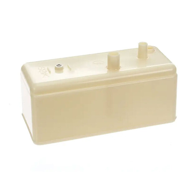 A beige plastic Hoshizaki 208125-01 reservoir with two protruding nozzles on top.