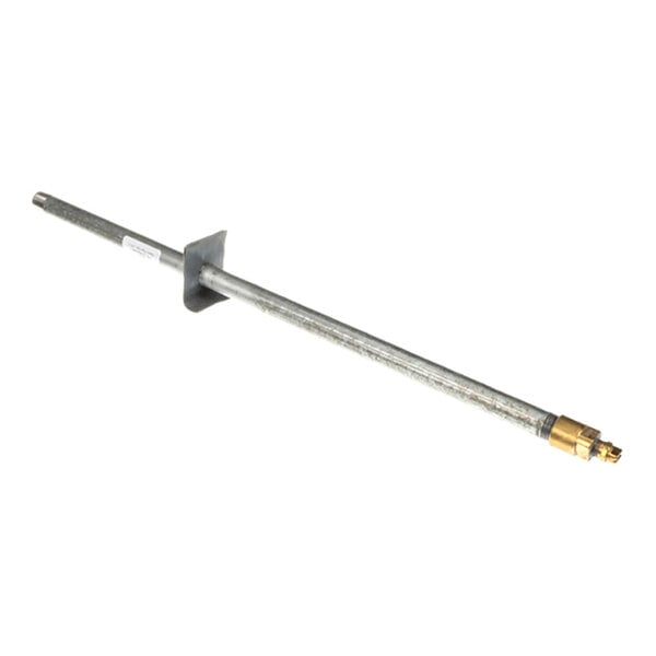 A metal steam tube with a brass fitting, designed for use in LBC Bakery Equipment.