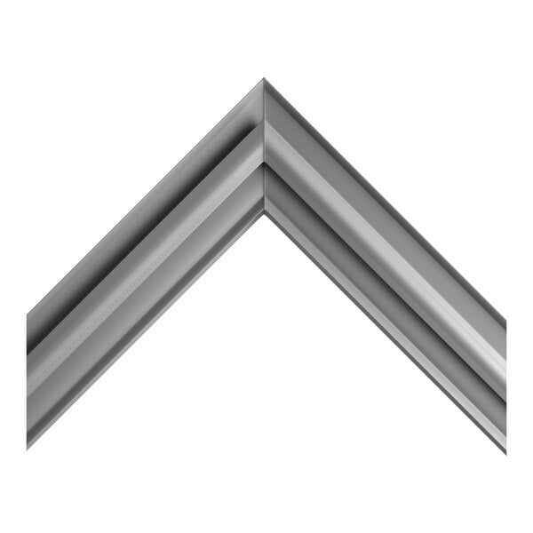 A gray rubber drawer gasket designed for Avantco Z2-R4-N and select Z Series drawer assemblies, measuring 27 3/16 inches by 13 1/16 inches.