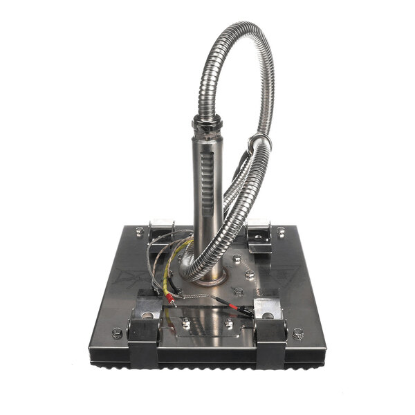 An Electrolux Professional electric hot plate with a flexible metal conduit, designed for 208V and 800W operation.