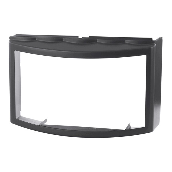 A black plastic merchandiser assembly frame for a Lancer FS30 beverage dispenser.
