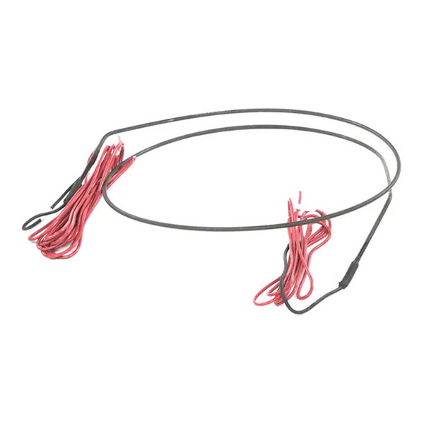 A Hillphoenix P111441B defrost heater with attached red and black wires, designed for 208/240V and 516/685W operation.