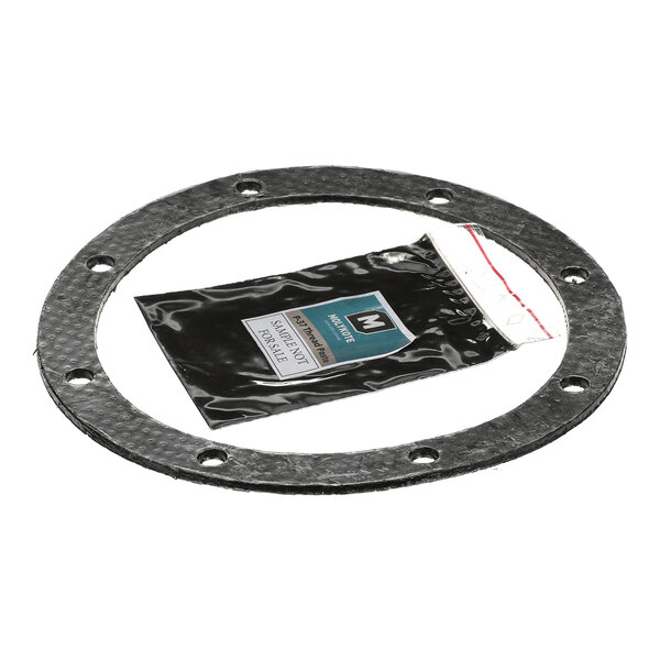 A round graphite burner gasket with an outer diameter of 178mm and a thickness of 3mm.