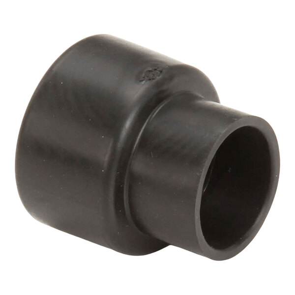 A black plastic seal used for connecting a drip trap to a tower drain tube.