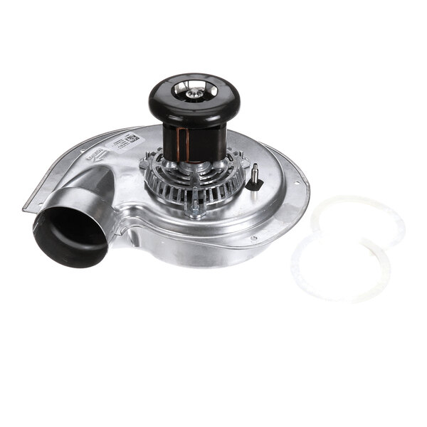 A metal blower vent assembly for HVAC systems, designed for use with International Comfort Products units.