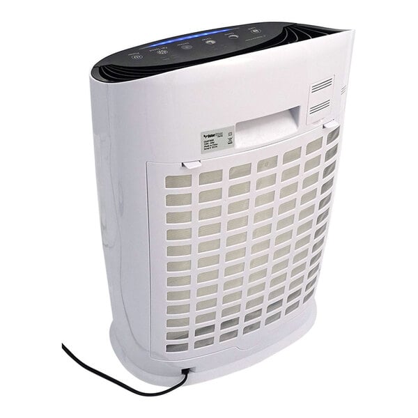 A white OdorStop OSAP3600 HEPA air purifier with an activated carbon filter, cold catalyst, and ionizer.