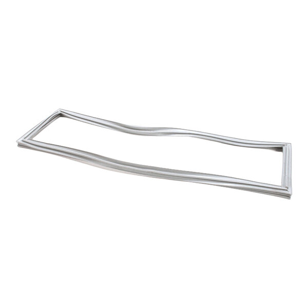 A rectangular bottom drawer gasket without an S-curve, designed for Montague equipment.