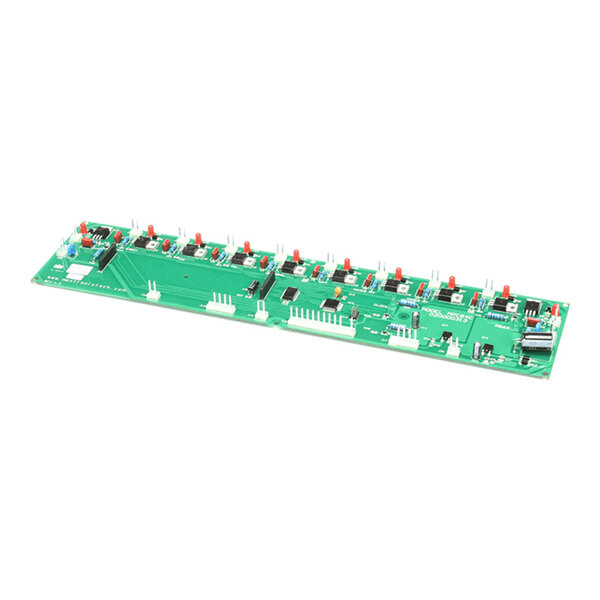 A green electronic control board with multiple components and connectors, designed for use in a Multiplex system.