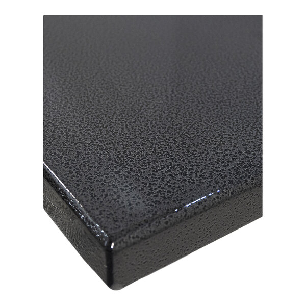 Superior Surfaces 30" x 48" Customizable Rectangular Silver Vein Eased Edge Squared Corner Indoor Table Top