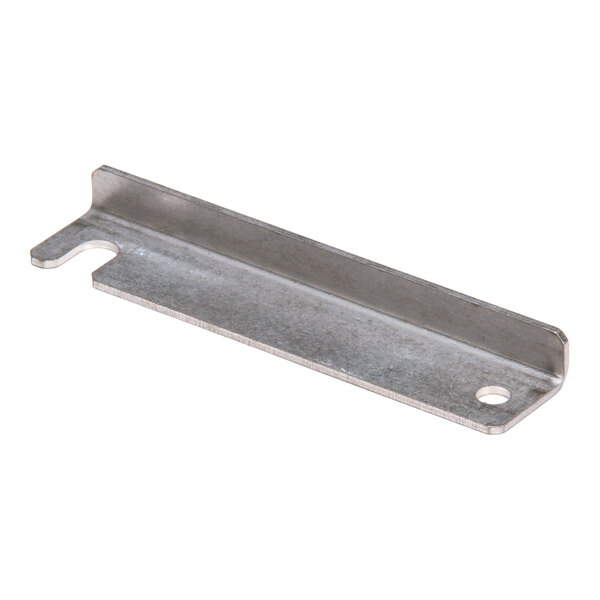 A metal retainer bracket for a double full burner.