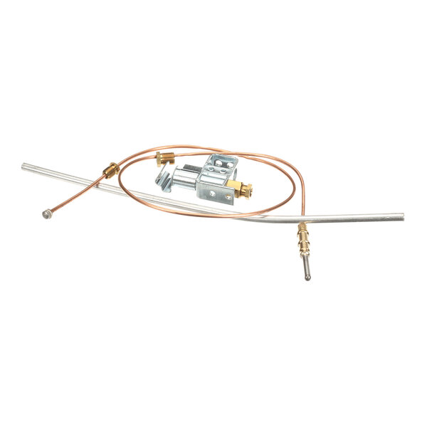 A Montague 50917-5 pilot oven assembly with metal tubing and fittings.