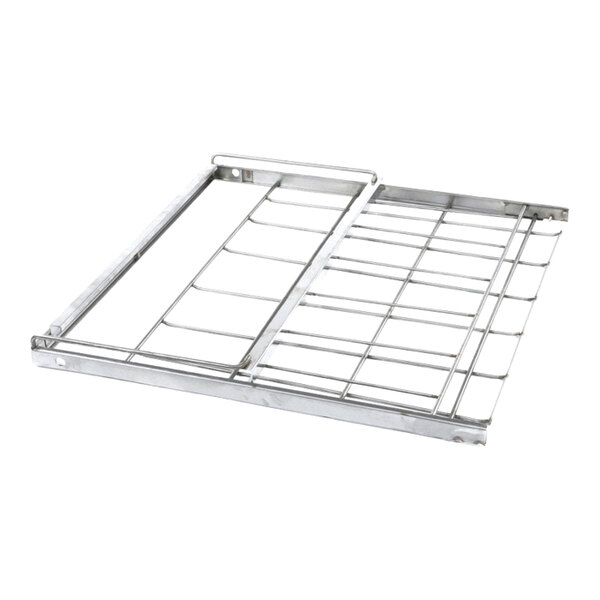 A metal wire drive frame component for a Middleby Marshall conveyor oven.