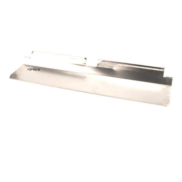 A metal stripper blade designed for use with a dual 13 belt system.