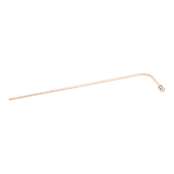 A metal pilot lighter with a long, angled shaft and a small ignition tip at one end.