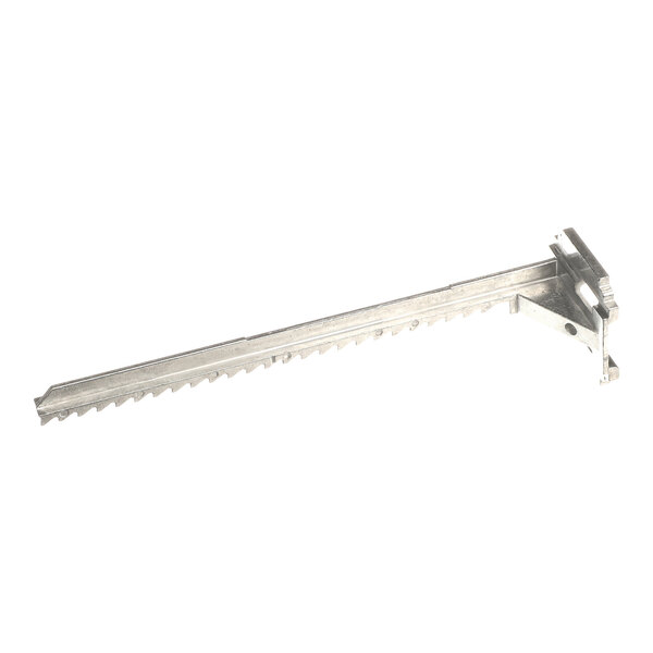 A metal bracket with a toothed edge, designed for use with Miele appliances.