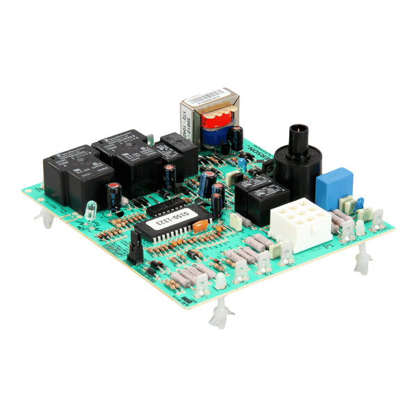 A Trane CNT03457 integrated direct spark ignition control board for HVAC systems.