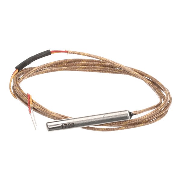 A Star 2E-Z17719 Type K temperature probe with a metal sensor and insulated wire leads.