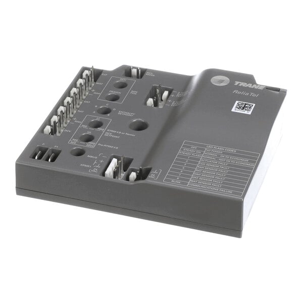 A Trane MOD03099 Reliatel Economizer module used in HVAC systems.