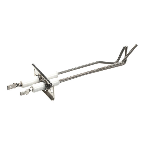 A metal DSI probe with two prongs and a mounting plate, designed for use in commercial kitchen equipment.