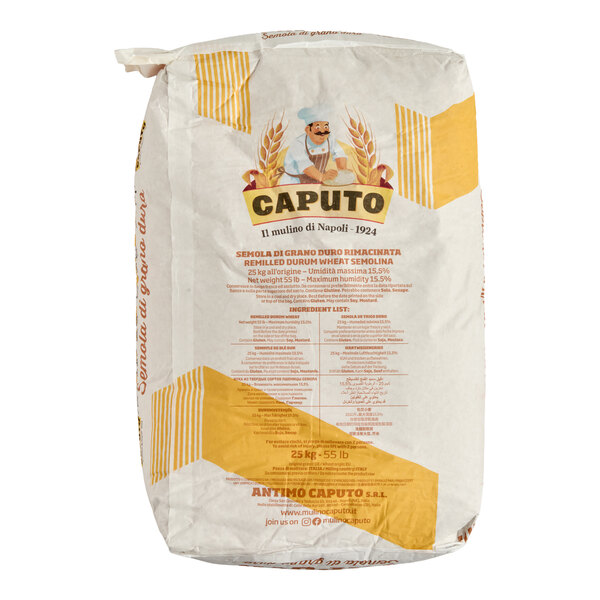 Caputo Semola Durum Semolina Flour 55 lb.