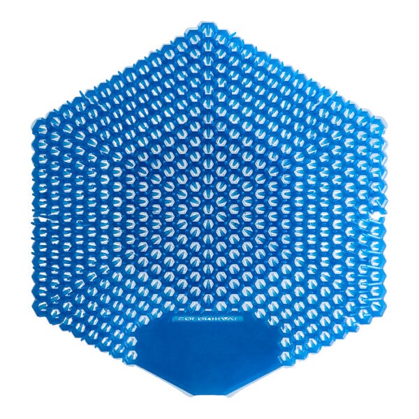 Fresh Products Colorwave CWS-F-010I060M-06 Blue EVA Gel Cotton Blossom Scent Urinal Screen - 10/Case