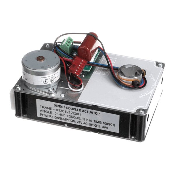 A Trane ACT00945 rotary actuator for HVAC systems.