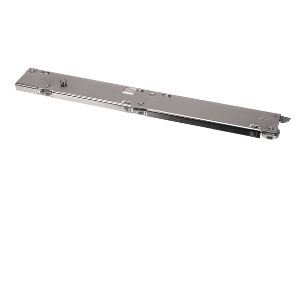 A metal channel assembly part labeled as the third member for the left side, used in equipment or machinery.
