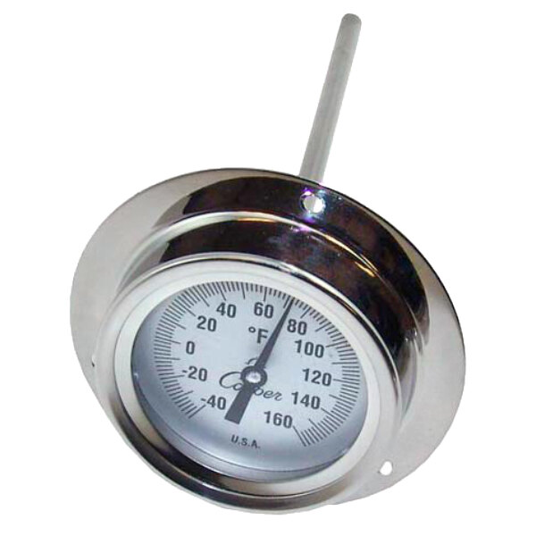 All Points 621044 2" Recessed Dial Thermometer With 6" Stem Probe
