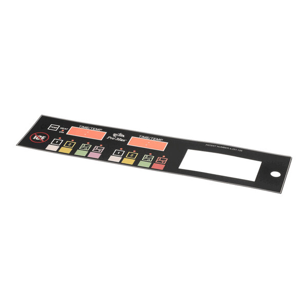 An overlay panel for a Star brand appliance, labeled with various colored sections and icons.