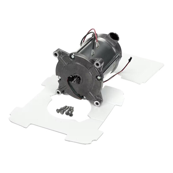 A Waring 036445 motor kit for CB15 blenders, 115V, shown with mounting screws.