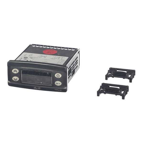 A digital cold control unit with two mounting brackets.