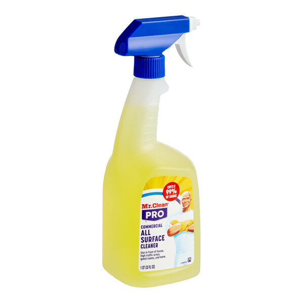 A spray bottle of Mr. Clean Professional 32 fl. oz. Commercial All-Surface Cleaner.